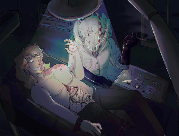 Complex / Rendered fullbody + multple characters