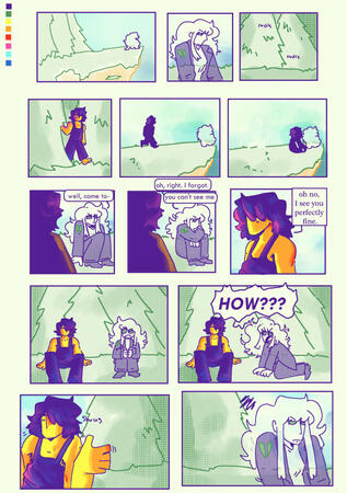 Colored comic p1 Colored comic p1