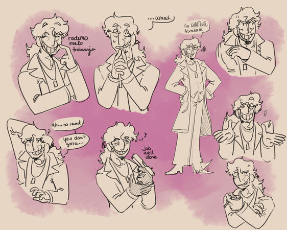 Fullbody doodle/flat shading Fullbody doodle/flat shading